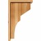 Ekena Millwork Monterey Rough Sawn Corbel w/Backplate, Western Red Cedar, 8"W x 12"D x 20"H COR08X12X20MON01RWR - alternate 3